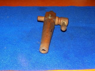 Vintage,  Wooden Beer Whiskey Barrel Spout Tap Spigot Tap Handle with air valve 5