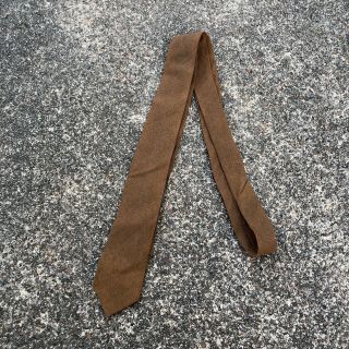 Boy Scouts Of America Bsa Mens Tie “brown” Skinny Hipster Vintage