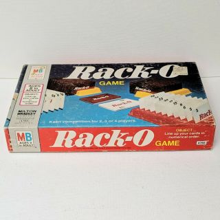 Vintage Rack - O Game 1970s Card Game COMPLETE Milton Bradley Game Night 2