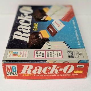 Vintage Rack - O Game 1970s Card Game COMPLETE Milton Bradley Game Night 3