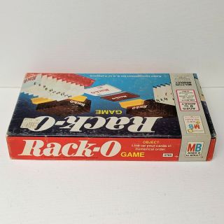 Vintage Rack - O Game 1970s Card Game COMPLETE Milton Bradley Game Night 4