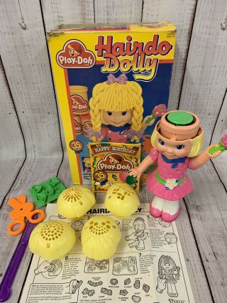 Hairdo Dolly Vintage Playdoh Set Nostalgia Toys