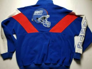 Vintage 80s 90s YORK GIANTS ANAROK SPELLOUT LOGO SHIRT NFL medium 4