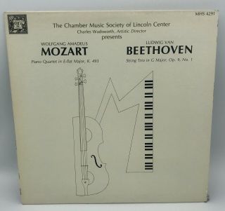 Vintage Chamber Music Society - Beethoven And Mozart - Vinyl Lp