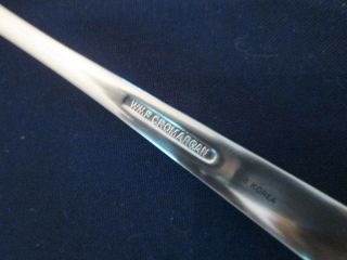 NOS SOUP SPOON Vintage WMF FRASERS CROMARGAN stainless ACTION pattern 5
