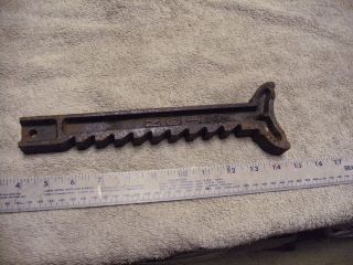 Vintage Jack Stand Upper Extension Marked 2 Ton,  Cast Steel,  See Pictures