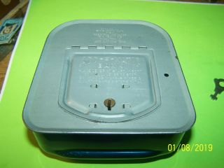 Vintage Add - O - Matic Counting Change Coin Bank - MERCHANT ' S Bank Syracuse 2