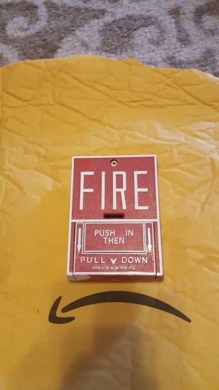 Vintage Fire - Lite Alarms Bg - 10 Fire Alarm Pull Station