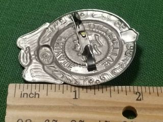 Vintage Toy Metal Private Detective Tin Badge 2