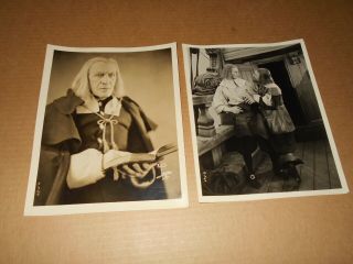 Courtship Of Myles Standish Charles Ray 2 Vintage Photos E.  Alyn Warren