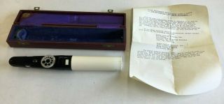 Vintage Optical Tool Keeler Ophthalmoscope With Rechargeable Battery Handle