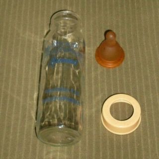 Vintage Biberon Hygienique Remond Glass Baby Bottle