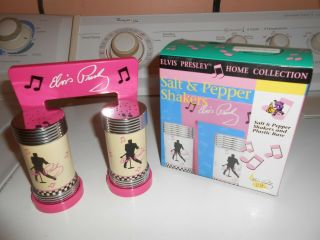 Vintage - Elvis Presley Old Diner Style Salt & Pepper Shaker Set - Elvis