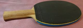Butterfly Morim D - 13 Ping Pong Paddle Red and Black Japan Vintage A 3