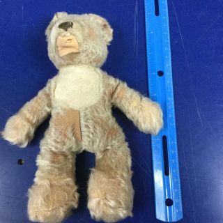 Darling Vintage Steiff Lully Tiny Teddy Bear 8.  5” Tall Timeworn Tlc