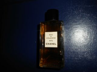 Vintage Bottle Of Chanel No 5 Cologne