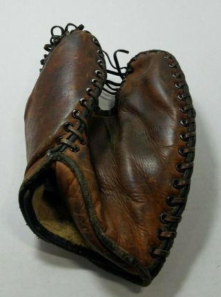 Vintage Baseball Glove Db68 Trapper Model Right Handed