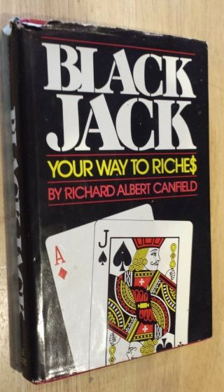 Blackjack Your Way To Riches By Richard A.  Canfield (1979 Hardcover) Vintage