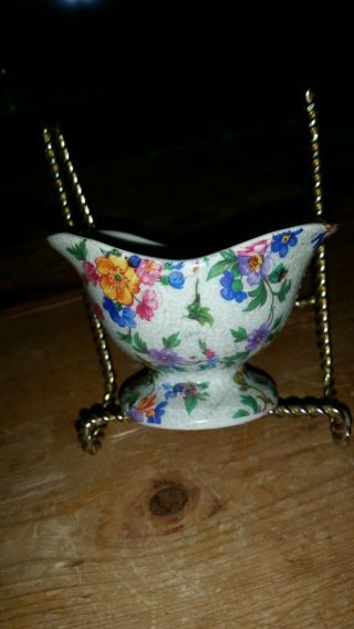 Vintage Chintz Phila Warwick Egg Cup / Small Sauce Cup