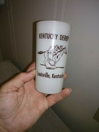 Vintage 1970 Kentucky Derby Glass