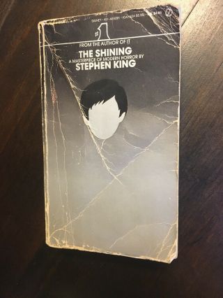 The Shining Stephen King Vintage 1977 Signet Paperback Horror Fiction