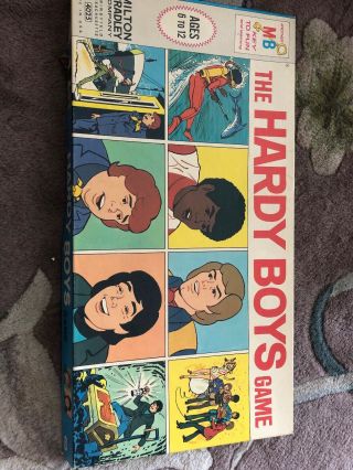 Vintage Milton Bradley Board Game The Hardy Boys Game 1969