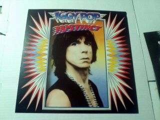Iggy Pop - Instinct Record Flat Poster 12 " Vintage The Stooges