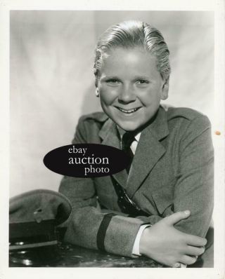 Jackie Cooper Child Star Vintage 8x10 Photo By Clarence Sinclair Bull (s651)