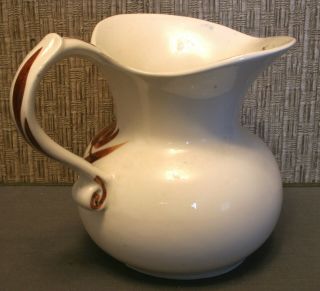 Vintage Cash Family Pottery Handpainted Small Pitcher Collectible 3