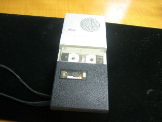 Vintage Norelco Mini Cassette Recorder 0085/54 Made In Austria 5