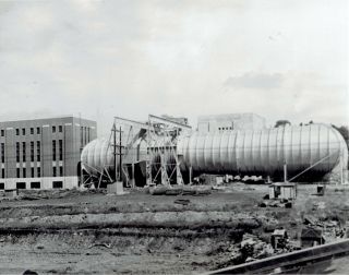 1941 Vintage Photo Wright Field Ohio Wind Tunnel To Test Us Army Airplanes Ww2