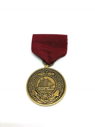 Vintage Wwii Ww2 Usn Medal,  Award,  Us U.  S. ,  Bar,  Award,  American,  Vietnam War