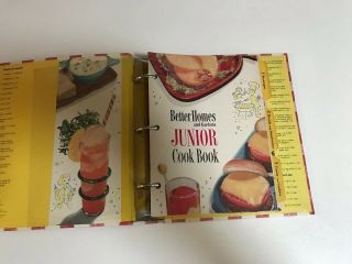 Kids Cookbook 1955 Better Homes and Gardens Junior Cookbook Vintage 1st Edition 3