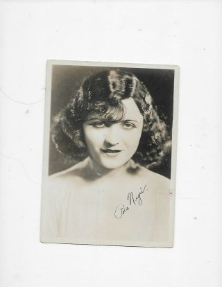 2 Signed Vintage Pola Negri Signed 1925 And Recent Pre - Print Glossy