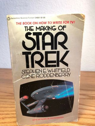 2 Vintage 1975 PBs THE MAKING OF STAR TREK & THE WORLD OF STAR TREK 2