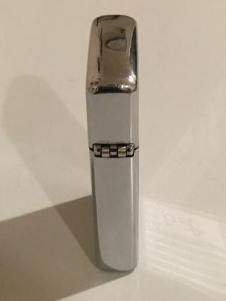 Vintage Zippo Slim Lighter With Chrome Case. 5