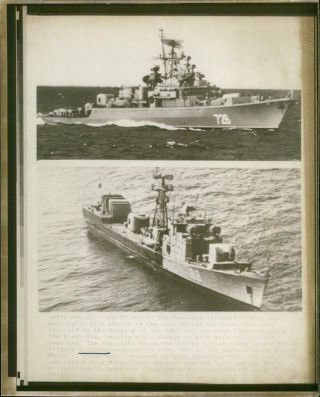 Ship: Druzhnyj - Vintage Photo
