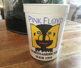 Vintage 1994 Pink Floyd North American Concert Tour Plastic Cup