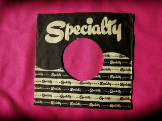 Specialty - Vintage 45 Rpm Company Sleeve From The 50 