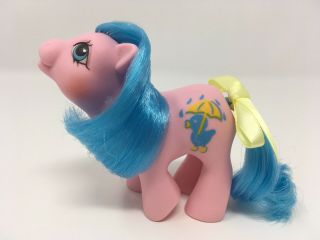 Vintage Mlp G - 1 My Little Pony Baby Rainfeather (wellyboots) Drink N Wet Dnw