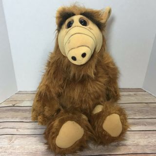 Vintage 1986 Brown 18 " Plush " Alf " (alien Life Form) Stuffed Animal