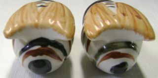 Vintage Bumble Bee Bee ' s Salt and Pepper Shakers Insects Bee Shawnee 4