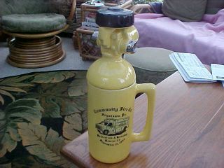 Vintage Air - Pack Frystown Community Fire Company Mug Hydrant Shape 1984 Dedicate