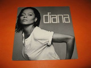 1980 Vintage Diana Ross Vinyl Lp Record Album - Diana