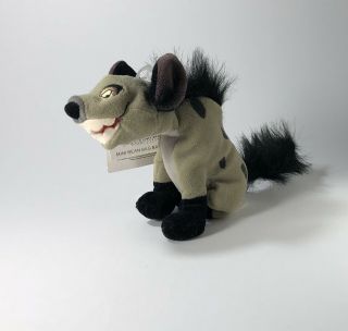 Disney Store Lion King Banzai Hyena Beanbag Plush Toy 8 " Vintage Mini Banzai