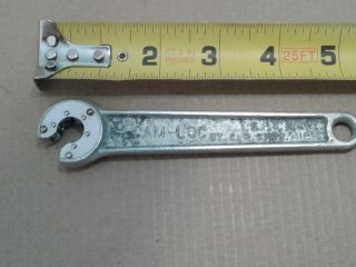 Vtg.  Cam - Loc.  3/8 " Wrench,  Made By T.  K.  F.  Co. ,  Made In Usa