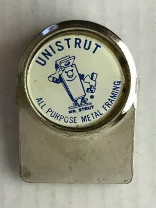 Vintage Advertising Metal Paper Clip Unistrut Mr.  Strut