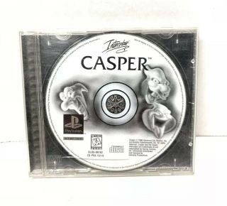 Casper (sony Playstation 1,  1996) Ps1 Vintage Video Game Fast