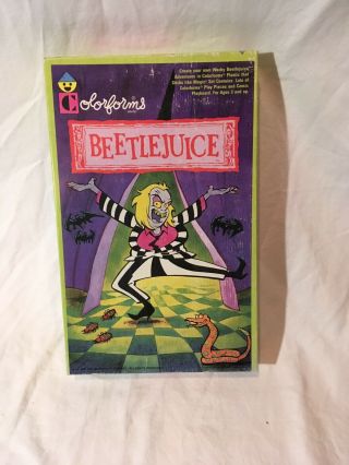 Vintage Colorforms Beetlejuice Adventure Playset 1989
