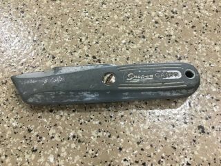 Vintage Snap On Tools Utility Razor Utility Knife Cutter Ga - 169 Made In Usa